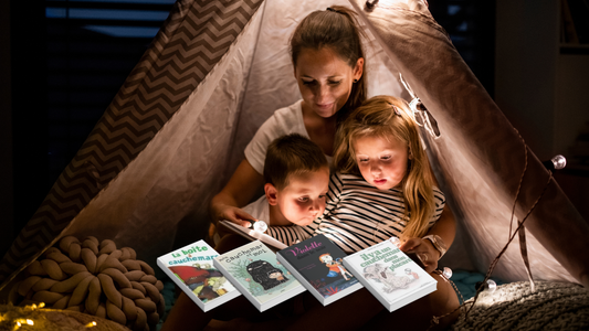 Les livres destinés aux enfants ayant peur de la nuit.